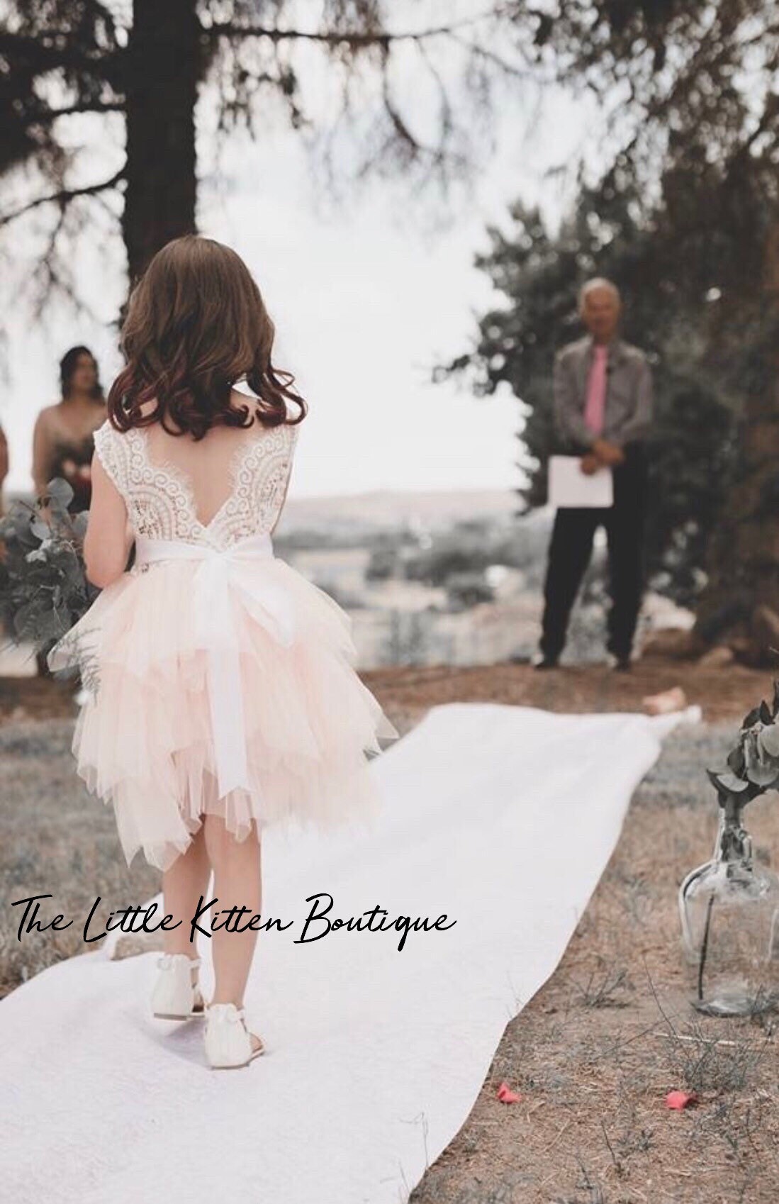 toddler boho flower girl dress