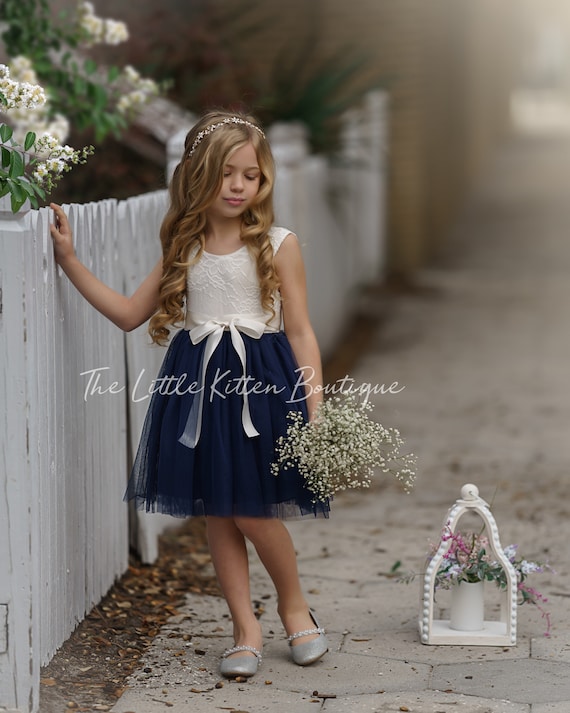 tulle flower girl dress, rustic lace flower girl dresses, bohemian flower girl dresses, boho flower girl dress, ivory flower girl dress