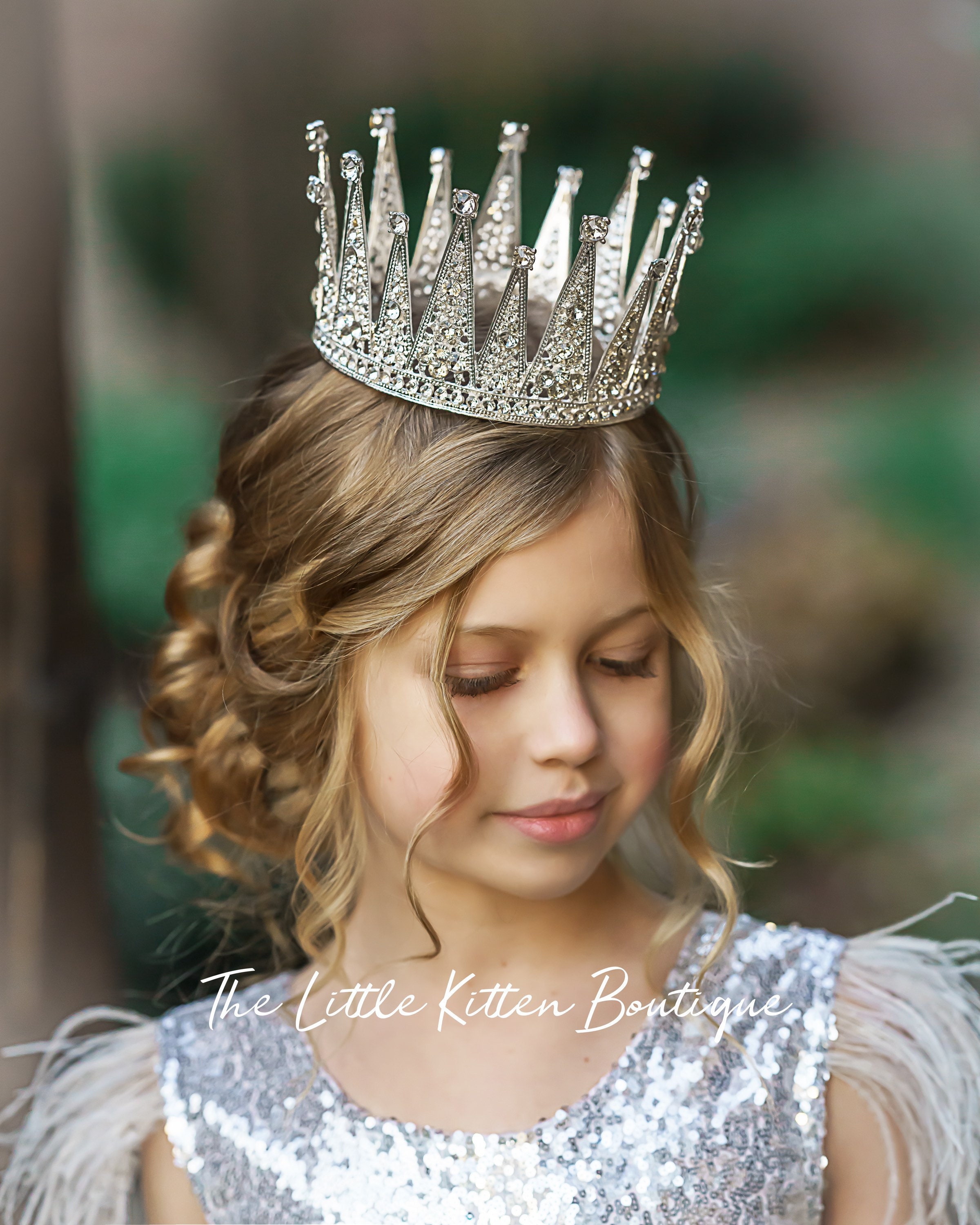 gold princess tiara