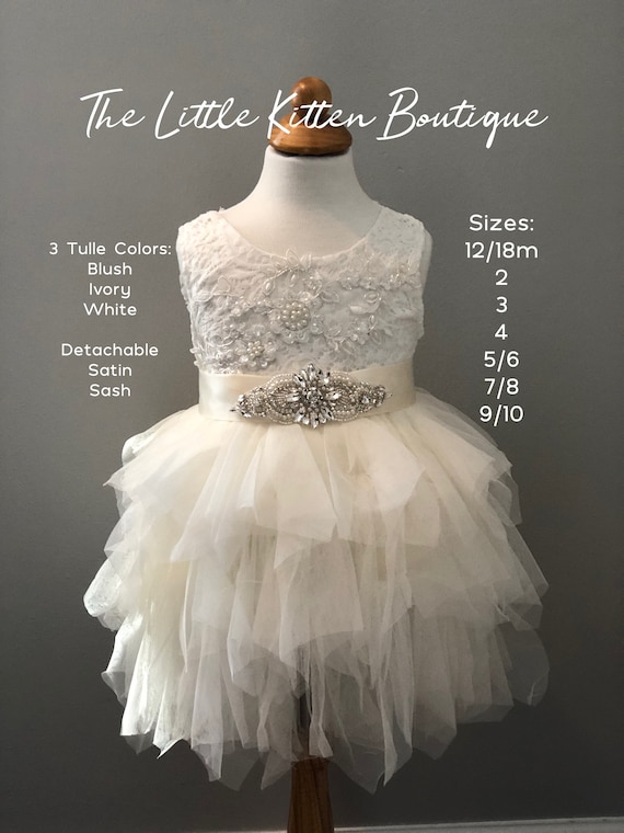 Ivory Flower Girl Dress, Tulle Flower Girl Dress, Pink Flower Girl Dress, Blush Flower Girl Dress, Rustic Lace Flower Girl Dresses, tutu Ivory Flower Girl Dress, Tulle Flower Girl Dress, Pink Flower Girl Dress, Blush Flower Girl Dress, Rustic Lace Flower Girl Dresses, tutu