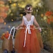 Burnt Orange Flower Girl Dress, Rust Flower Girl Dress, lace flower girl dress, Rustic flower girl dress, Boho Flower Girl Dress, Fall Dress 