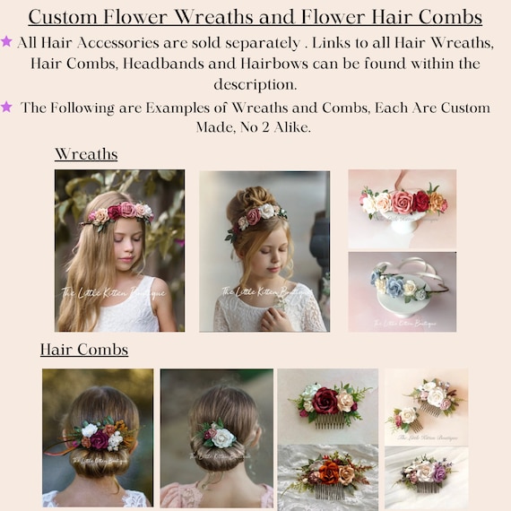 Custom order link for 2 flower girl dresses Custom order link for 2 flower girl dresses