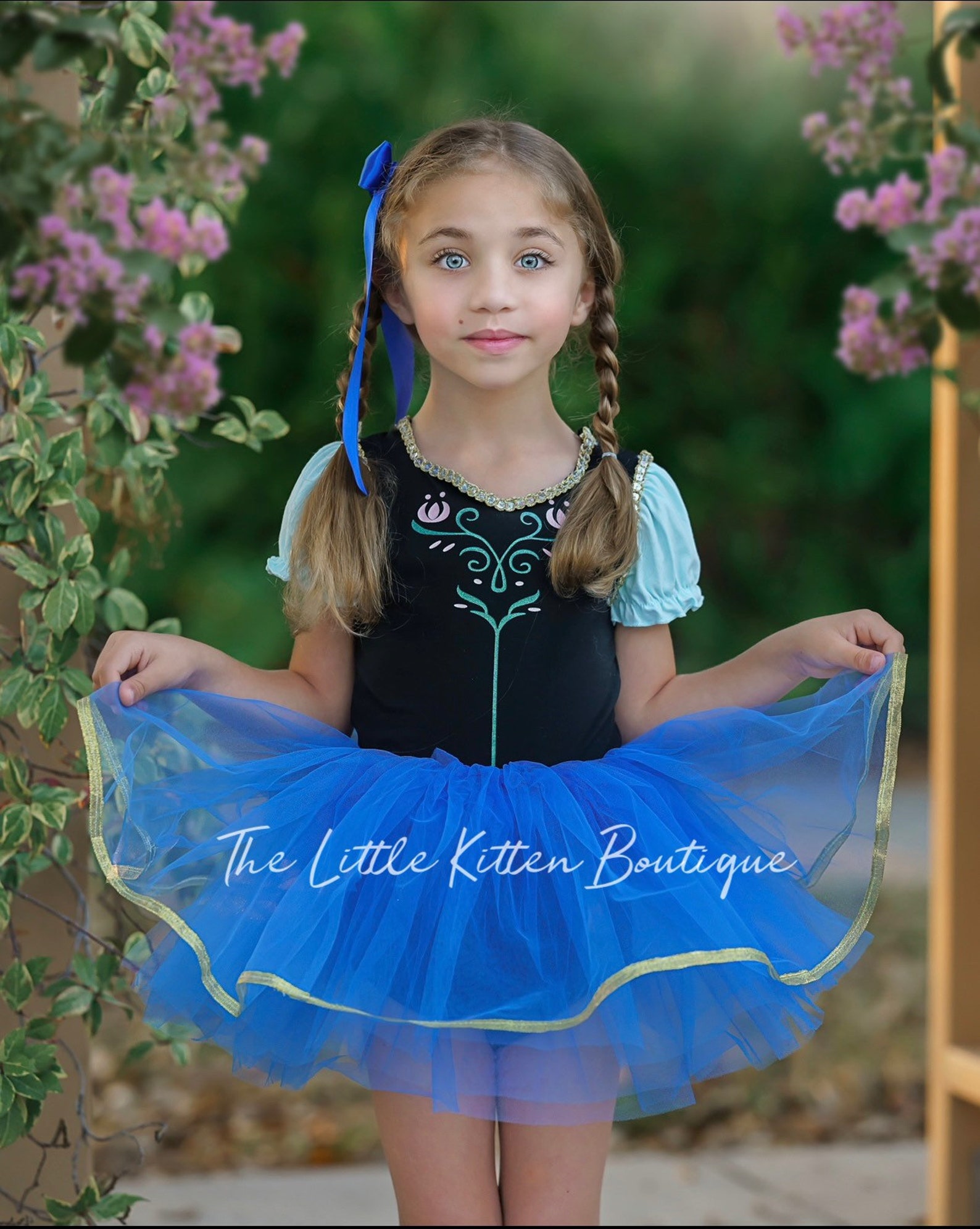 Girls Princess Costume Kids Princess Tutu Dress Cosplay Etsy