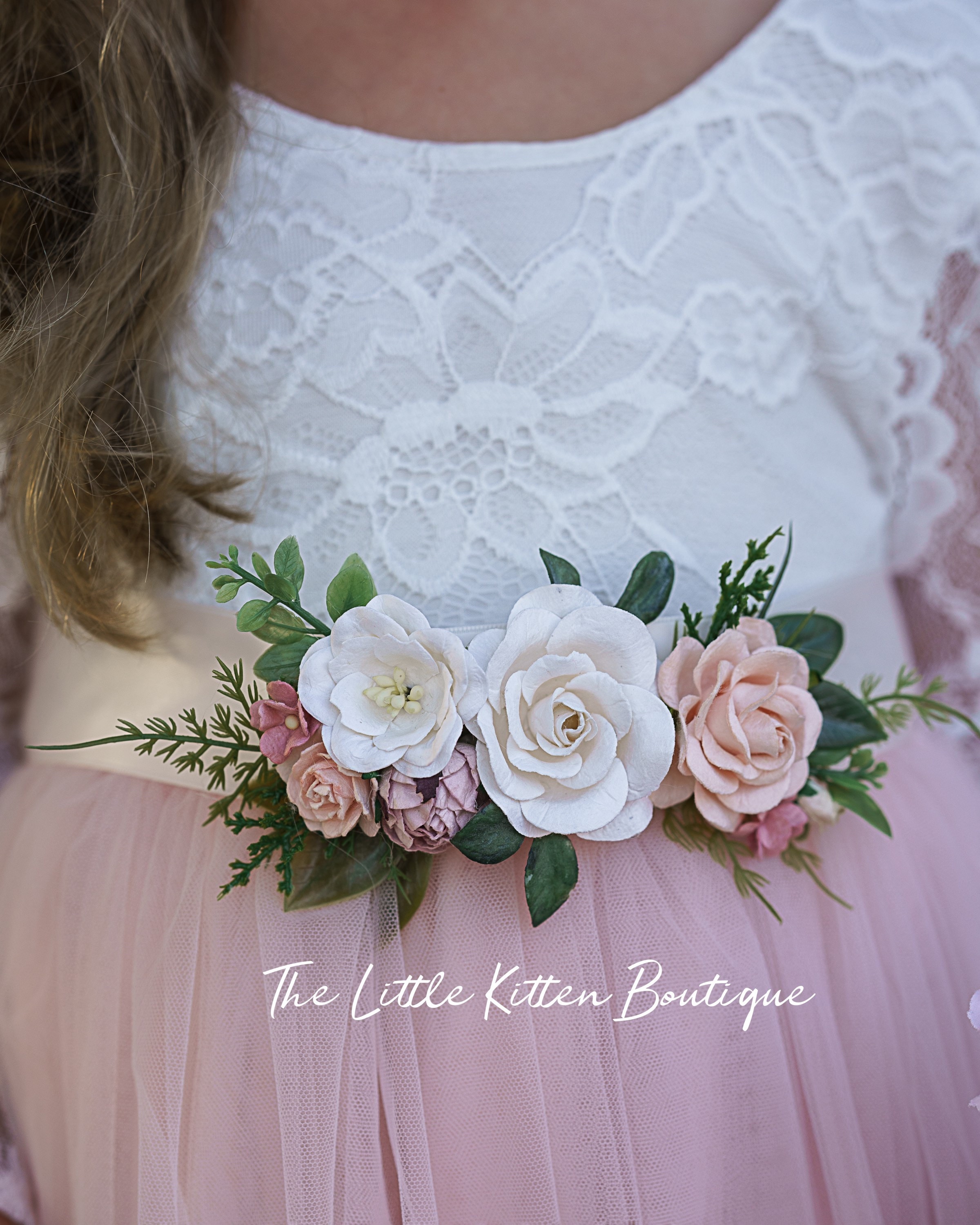 Flower Sash wedding sash custom sash sash s sashes for dresses wedding belt Sash Satin Sash floral Sash Wedding Flower girl dress