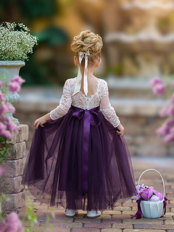 open lace back dress Iridescent Purple Cutout Sequins Long Prom Dress with Feathers –  FancyVestido main image 0