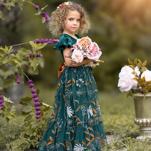 Hunter Green Formal Toddler Dress - Etsy