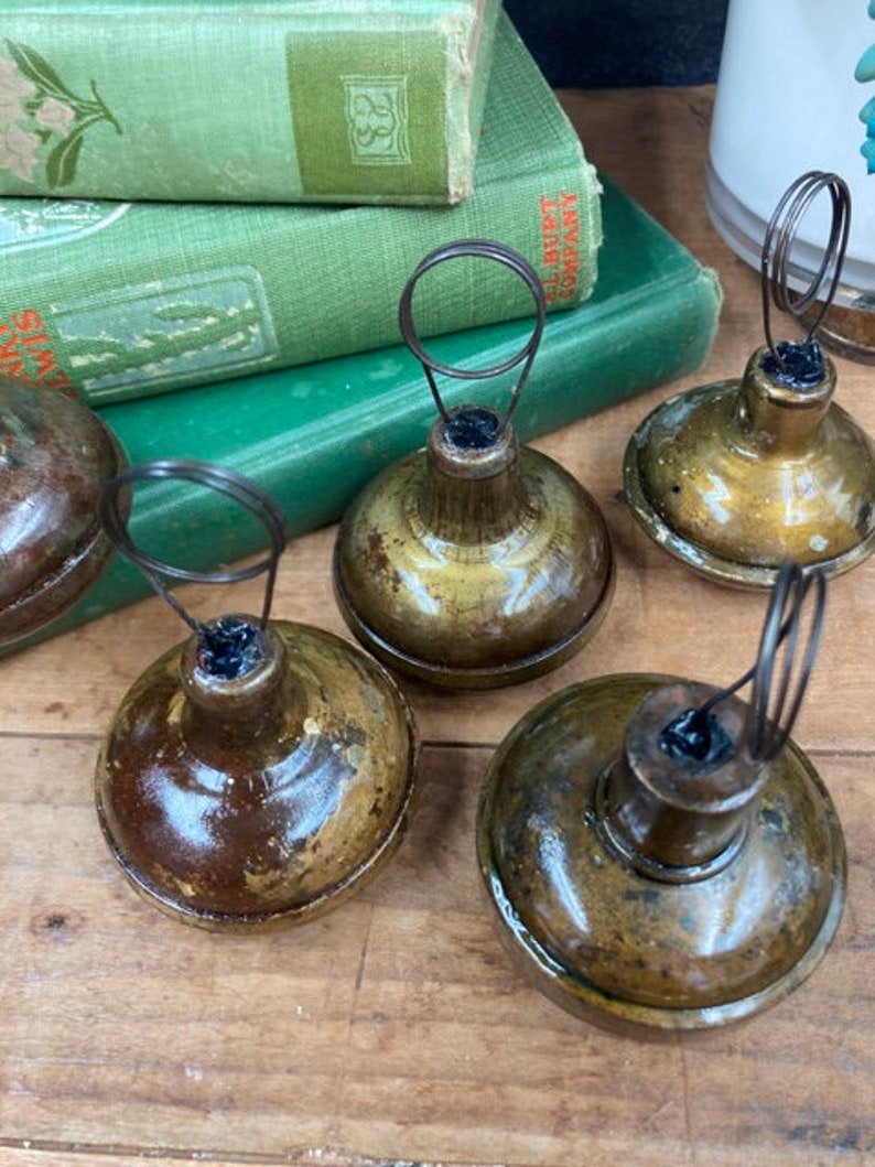 Rustic Gold Toned Table Number Holders Boho Wedding Vintage Etsy