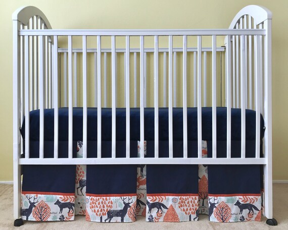 Baby Bedding Baby Organic 100 Cotton Crib Skirt Made In The Usa