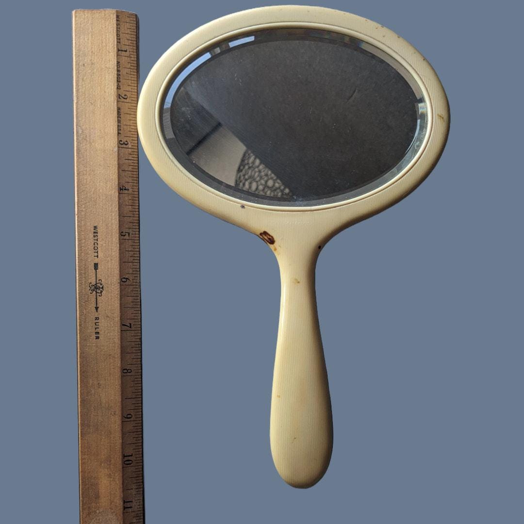 Pyralin Screen Vintage 1930s Ivory Pyralin Hand Mirror - Etsy