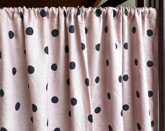 Dusty Rose Curtains - Etsy