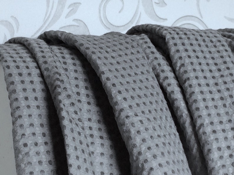 King Size Summer Blanket Blue Gray Natural Linen Waffle Throw Etsy