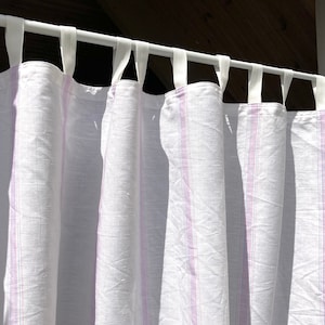 window treatement hand crochet linen curtain holders Curtain tie back custom made tiebacks living room curtain decor choose your color