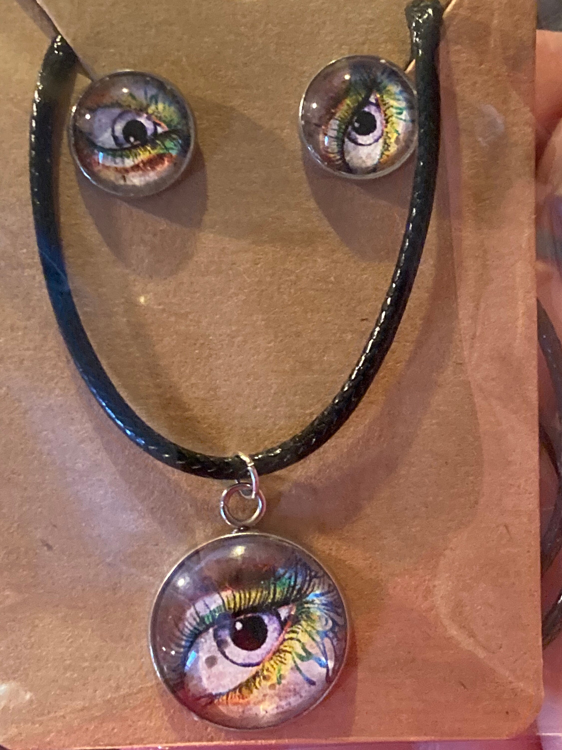 Fancy Eyes Jewelry Set Etsy