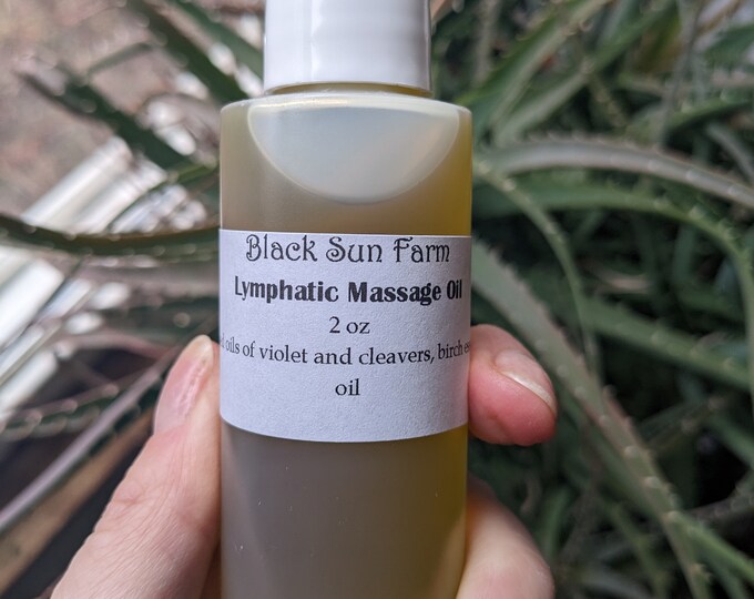 Lymphatic Massage Oil Etsy