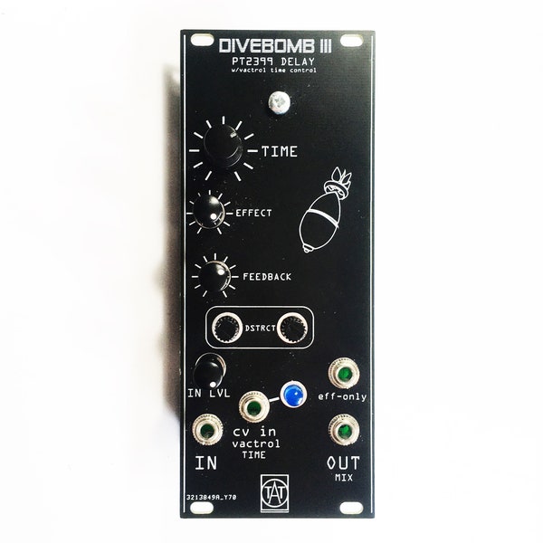 Divebomb III - PT2399 delay with vactrol Time control