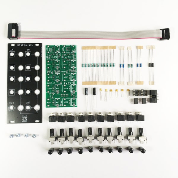 Mixer8 - 4x4 complete Eurorack module kit - V2