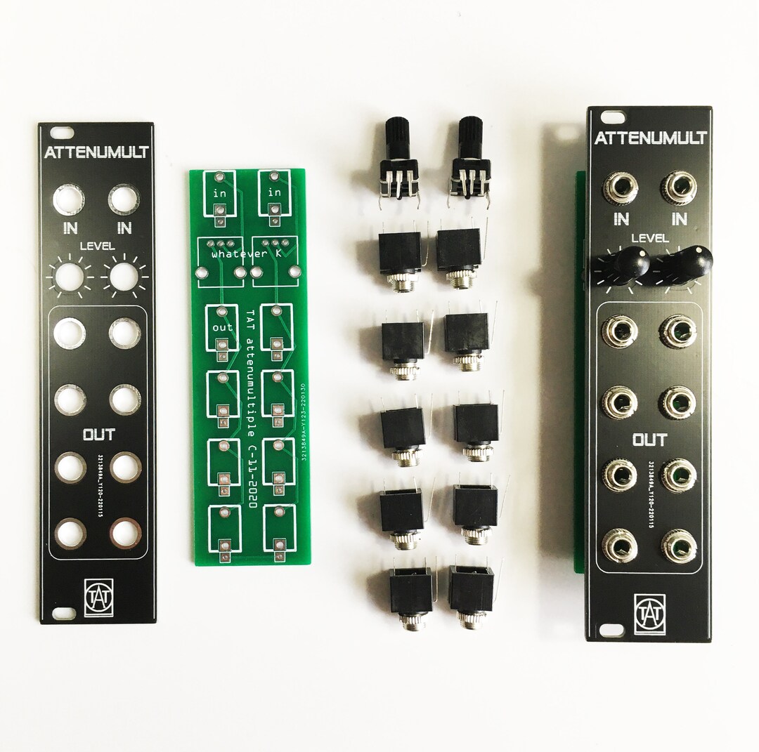 Attenumult Passive Eurorack Module Full DIY Kit New Version Etsy