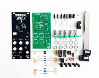 Deriva Orbital: 'um gerador de clusters de osciladores de baixa frequência ligeiramente perturbado' - Kit completo de módulos Eurorack