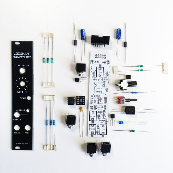 Module Eurorack Lockhart Wavefolder avec kit complet de modulation Vactrol