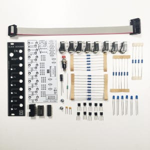 Kit completo del modulo Eurorack Clock Divider V4