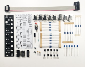 Clock Divider V4 Eurorack Module Complete Kit