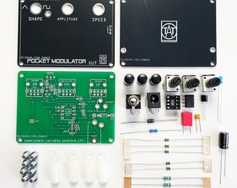 Fort Processor PCB, Deluxe Black & Gold Version - PCB Only - DIY