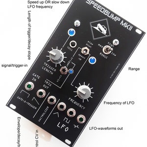 Speedbump MK II Envelope/LFO Eurorack Module