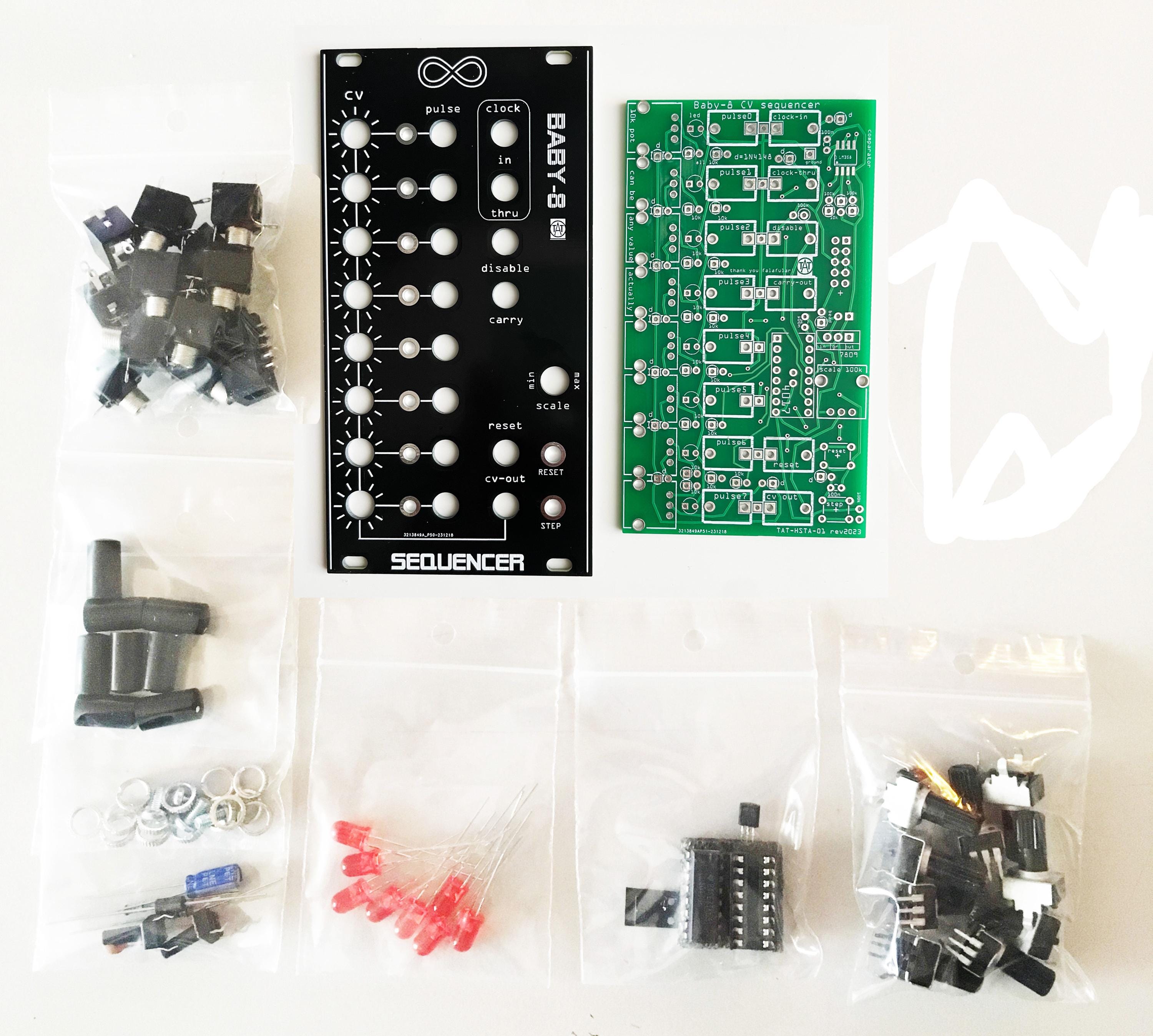 8-Step CV Sequencer | Handmade Electronic Instruments