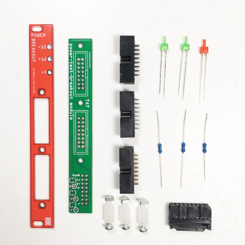 Eurorack Power-Breakout Utility Module 3HP new version image 1