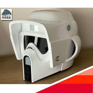 Scout Trooper Imperial Biker Star Wars V4 Helmet Custom Replica Prop Air Conditioned Fully Decked Out ROTJ