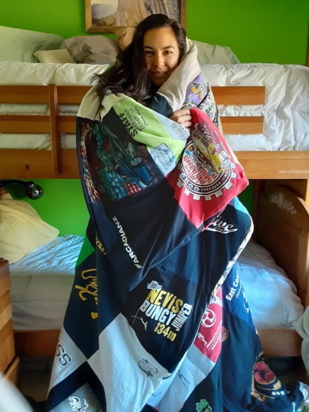 Tee shirt blanket company hotsell