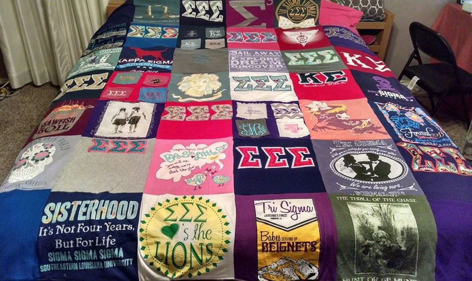 Tshirt Blanket/quilt Made to Order All Sizes Same Price Etsy