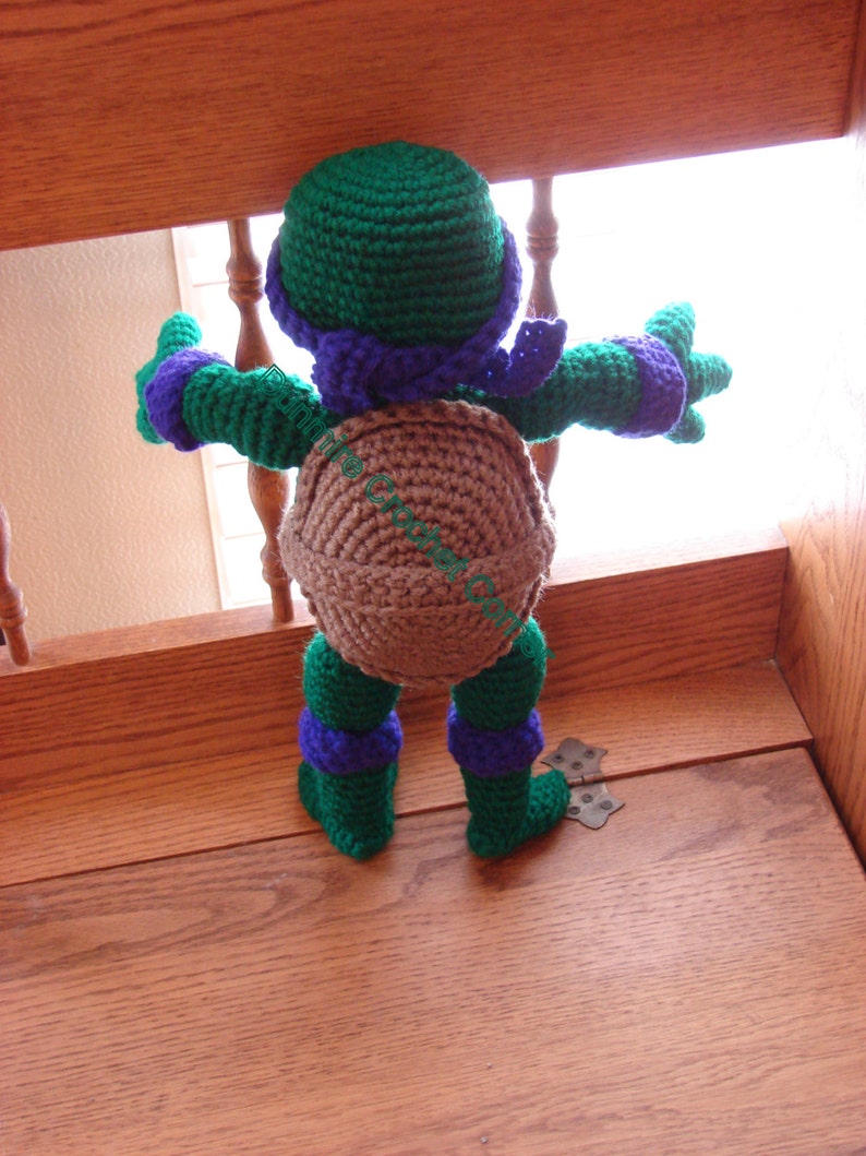 Crochet Amigurumi Teenage Mutant Ninja Turtles Made to Order | Etsy