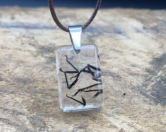 Lantern Fly legs Resin Necklace