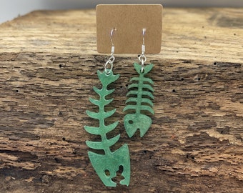 Fish Dangle Resin Earrings