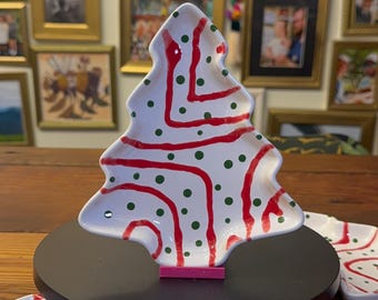 Christmas  treat dish