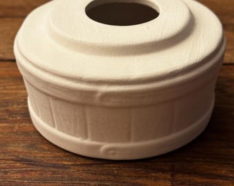 Base | Ceramic Christmas tree base | Barrel Round Gare 1829