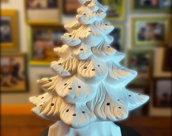 Ready to paint Christmas tree bisque | Atlantic 104