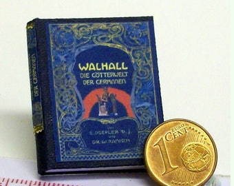 1007# Nostalgie Buch Walhall mit vielen Bildern - Puppenhaus im M1:12 - Wichtel
