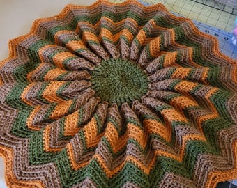 Crocheted doily