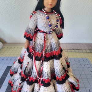 Crocheted Indian Doll