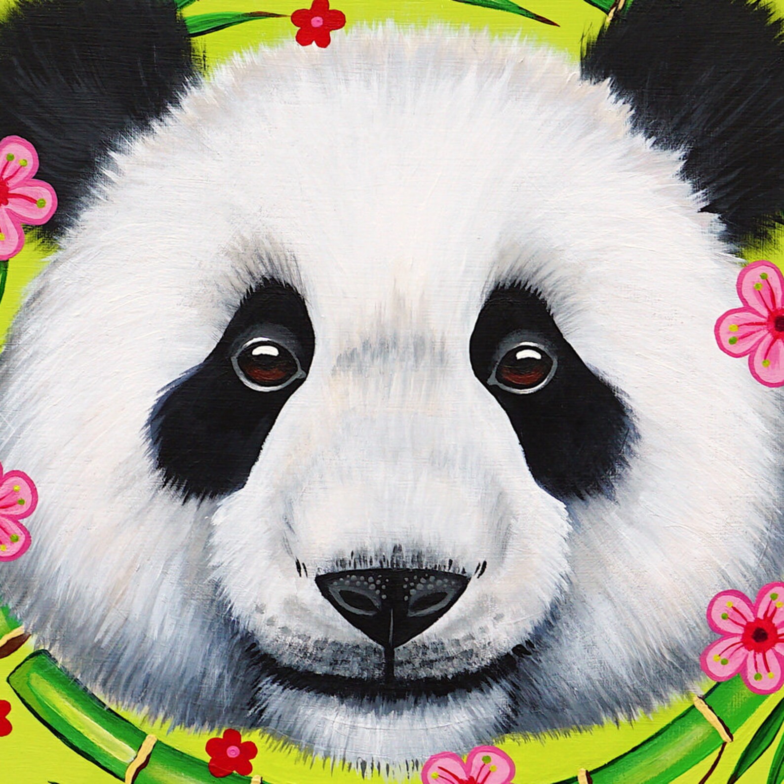 GIANT PANDA PRINT Giant Panda Art Giant Panda Illustration | Etsy
