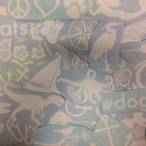 Pair of swallow tattoo style car stickers - Set of 2 traditional retro roller derby stickers vinyl bird decals image 4