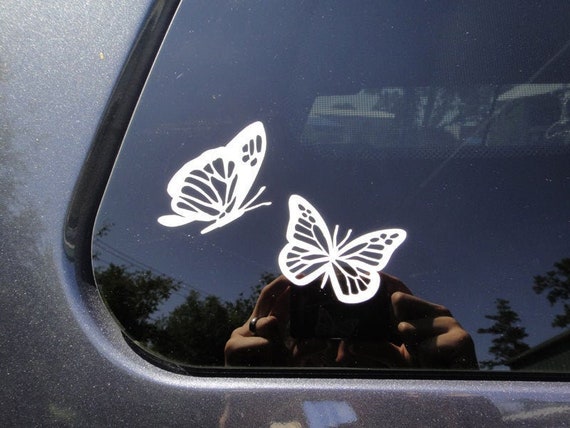 Butterfly car decals deals