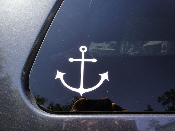 Anchor on sale car decal