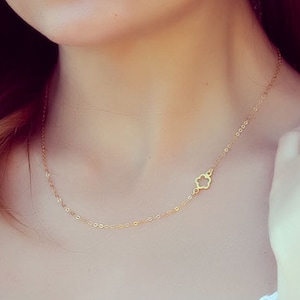 14k gold filled necklace, Daisy necklace, Flower Girl Gift, Gold flower necklace, bridesmaid necklace, 14 gold filled necklace
