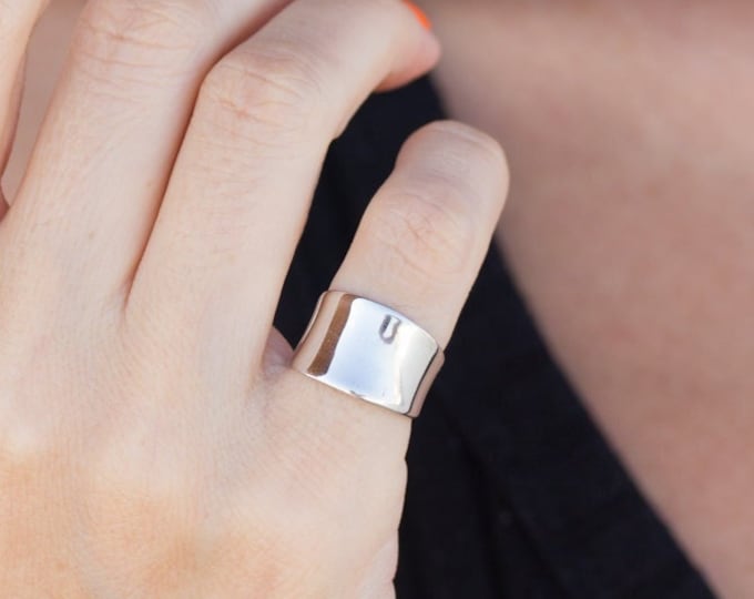 Sterling Silver Band Pinky Ring Band Pinky Ring Silver Pinky Etsy