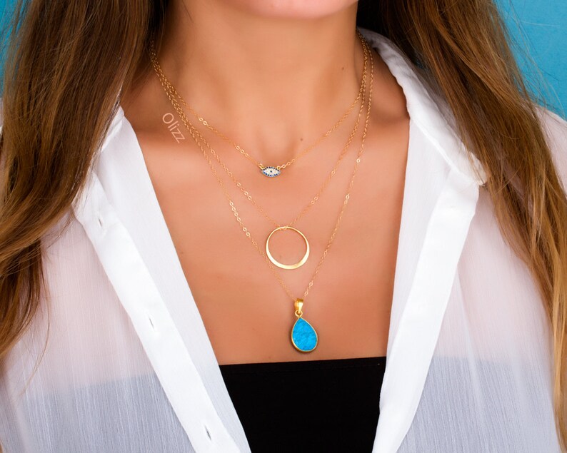 Rachel Evil Eye Necklace