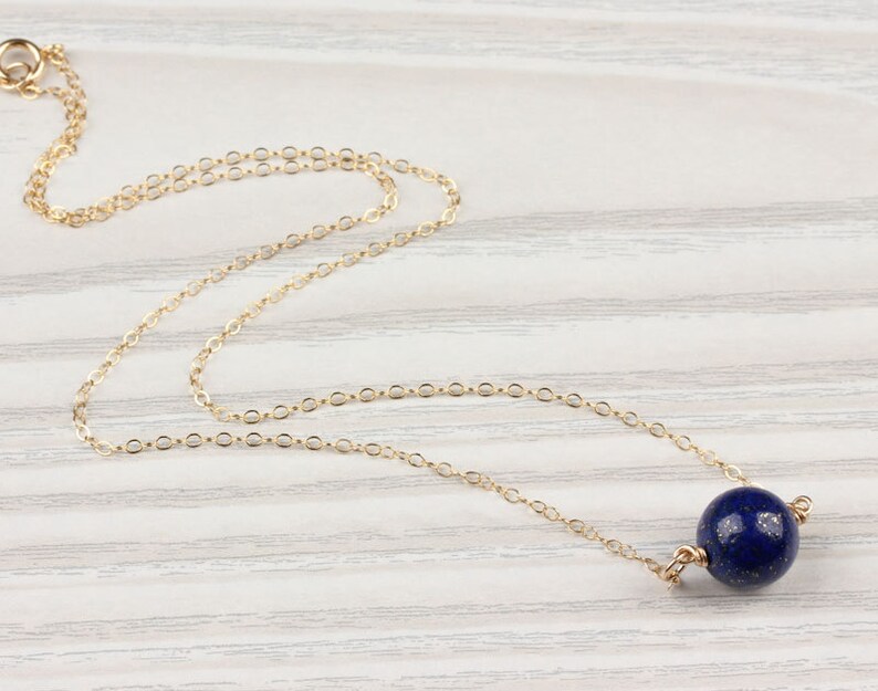 Lapis lazuli bracelet Lapis bracelet Dark blue jewelry Something blue Gold filled braceletStone bracelet Bridesmaid bracelet|Nomia