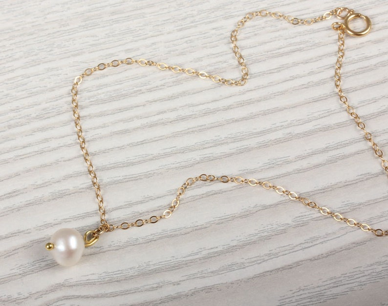 Ilsa Freshwater Pearl Ankle Chain